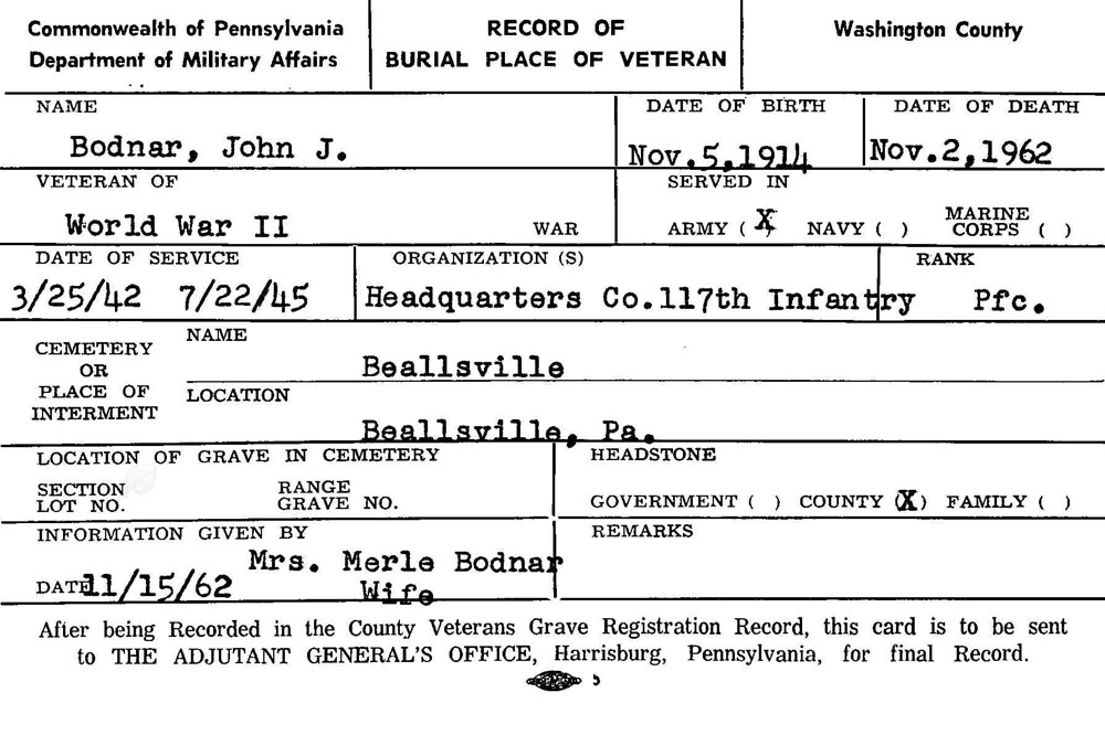 John J. Bodnar